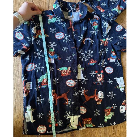 Old Navy Holiday Doggy Patterned Pajama Set Size Small - Picture 8 of 8